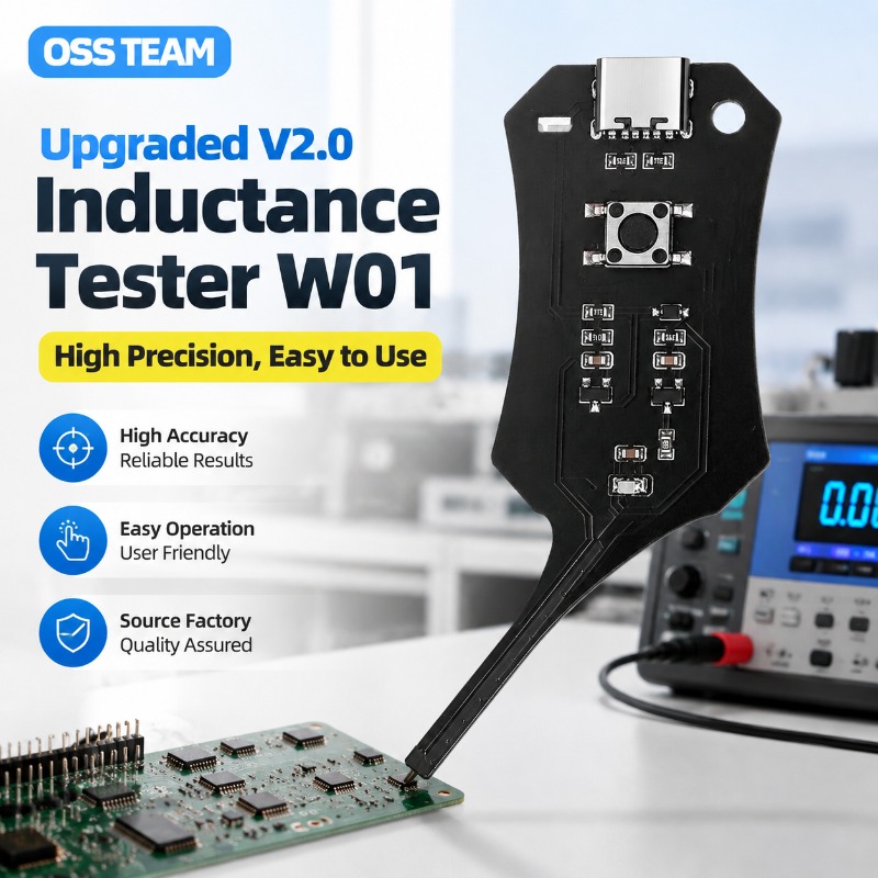 Electronics And Gadgets With A - V2.0 W01 인덕턴스 테스터 간단한 작동,