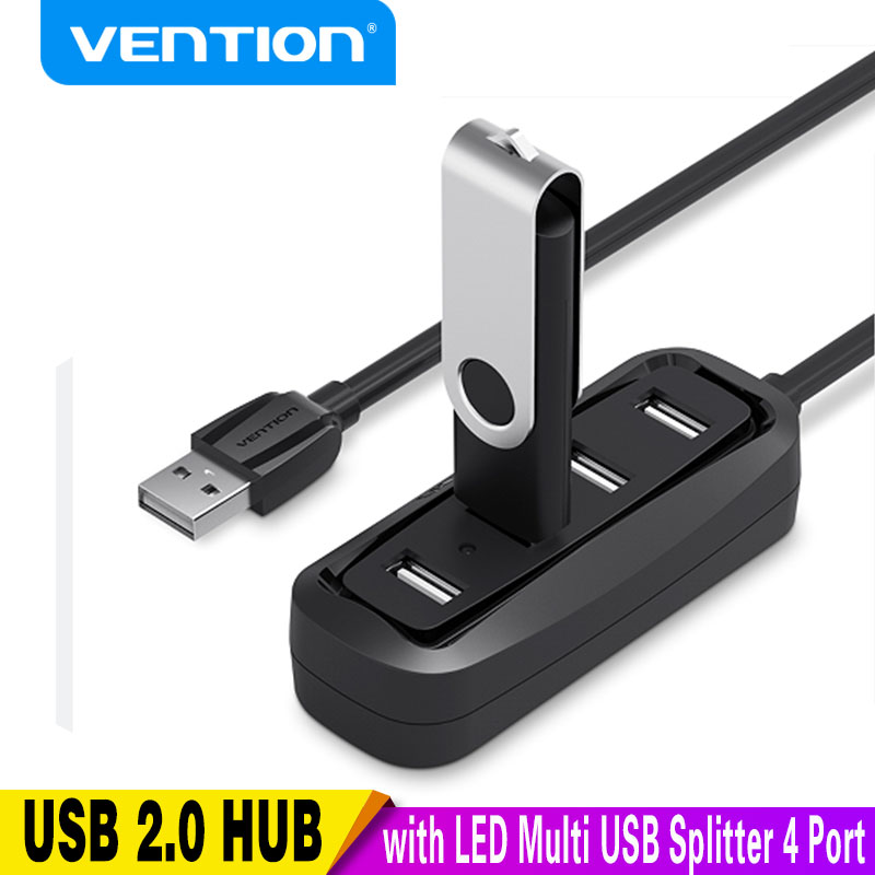 Electronics Gadgets Wholesale - Vention USB 2.0 허브 4 포트,