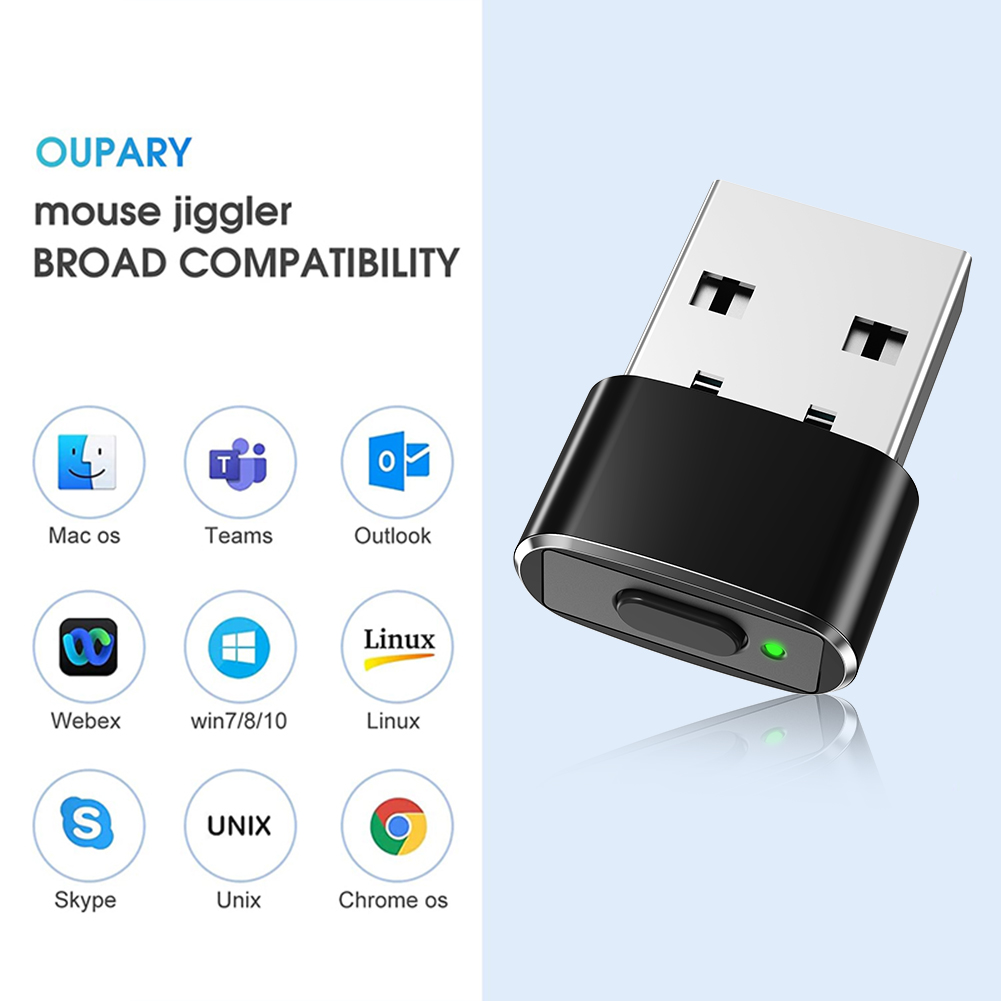 별도의 모드와 ON/OFF 버튼을 갖춘 USB 마우스  - Auto Mouse Mover 리뷰 및 가격