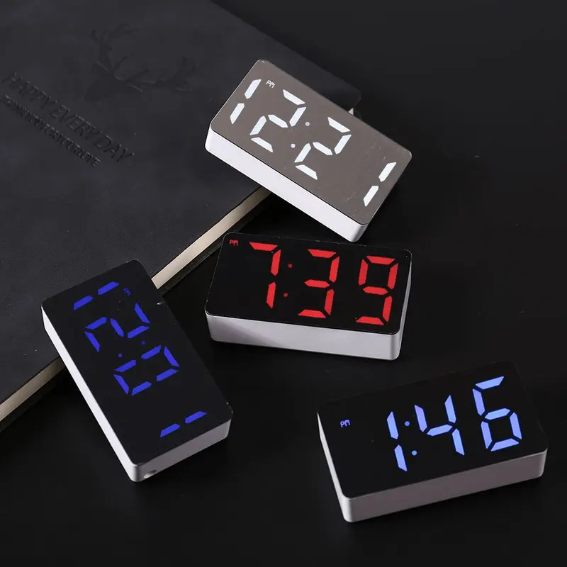 LED 전자 시계 거울 알람 시계 - 가정용품 스마트  - Electronics Gadgets Wholesale 리뷰 및 가격