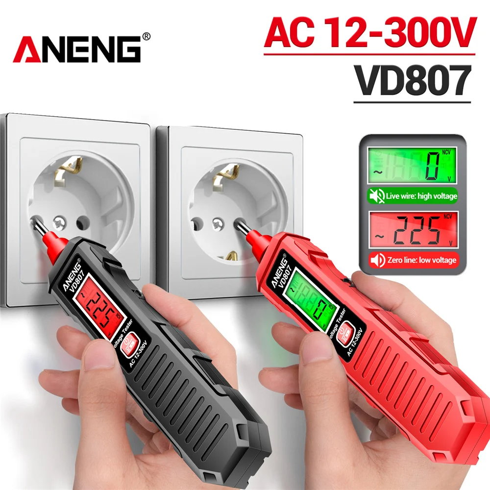 ANENG VD807 스마트 전기 펜 테스터 NCV 센 - Smart Pen Digital 리뷰 및 가격