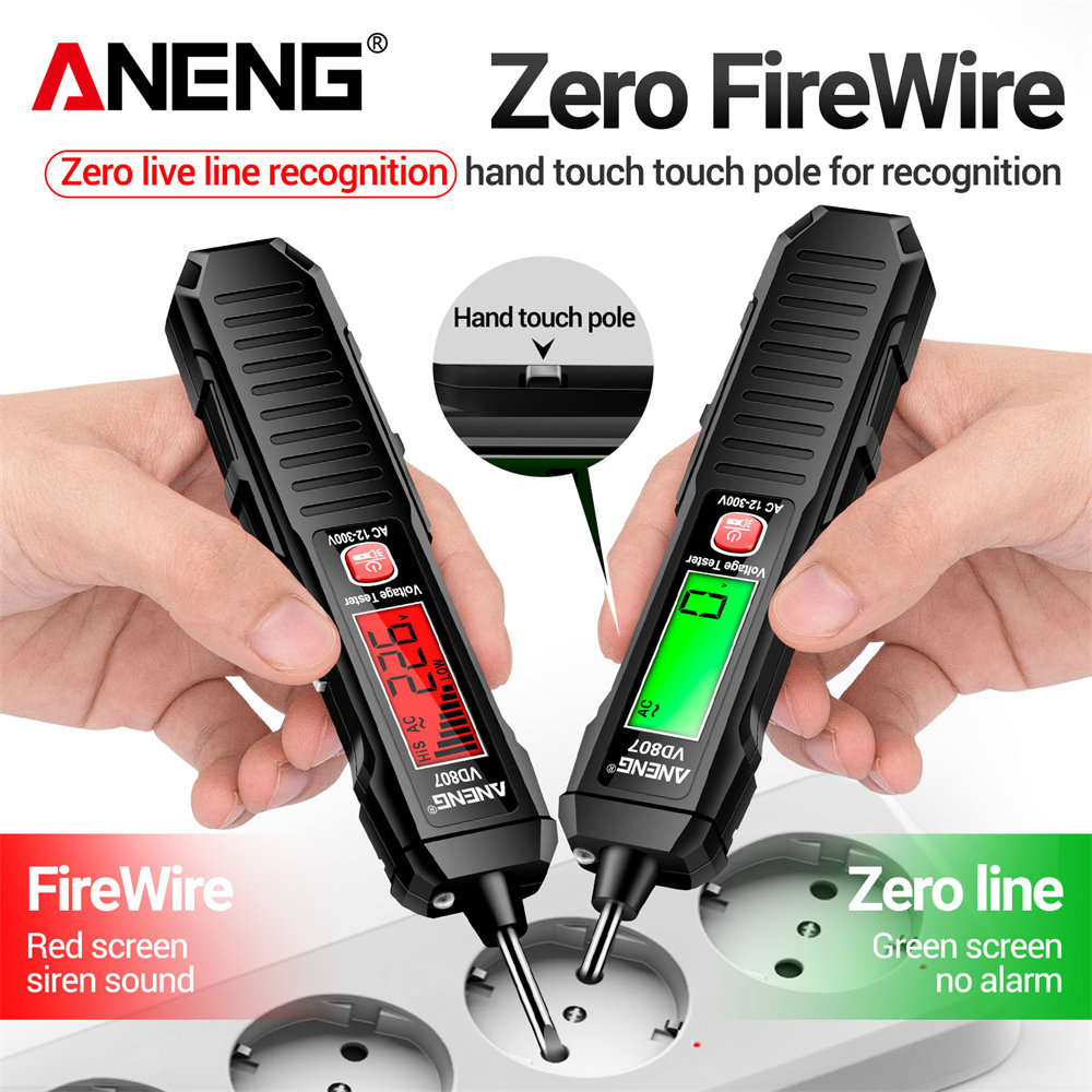 ANENG VD807 스마트 전기 펜 테스터 NCV 센 - Smart Pen Digital 리뷰 및 가격