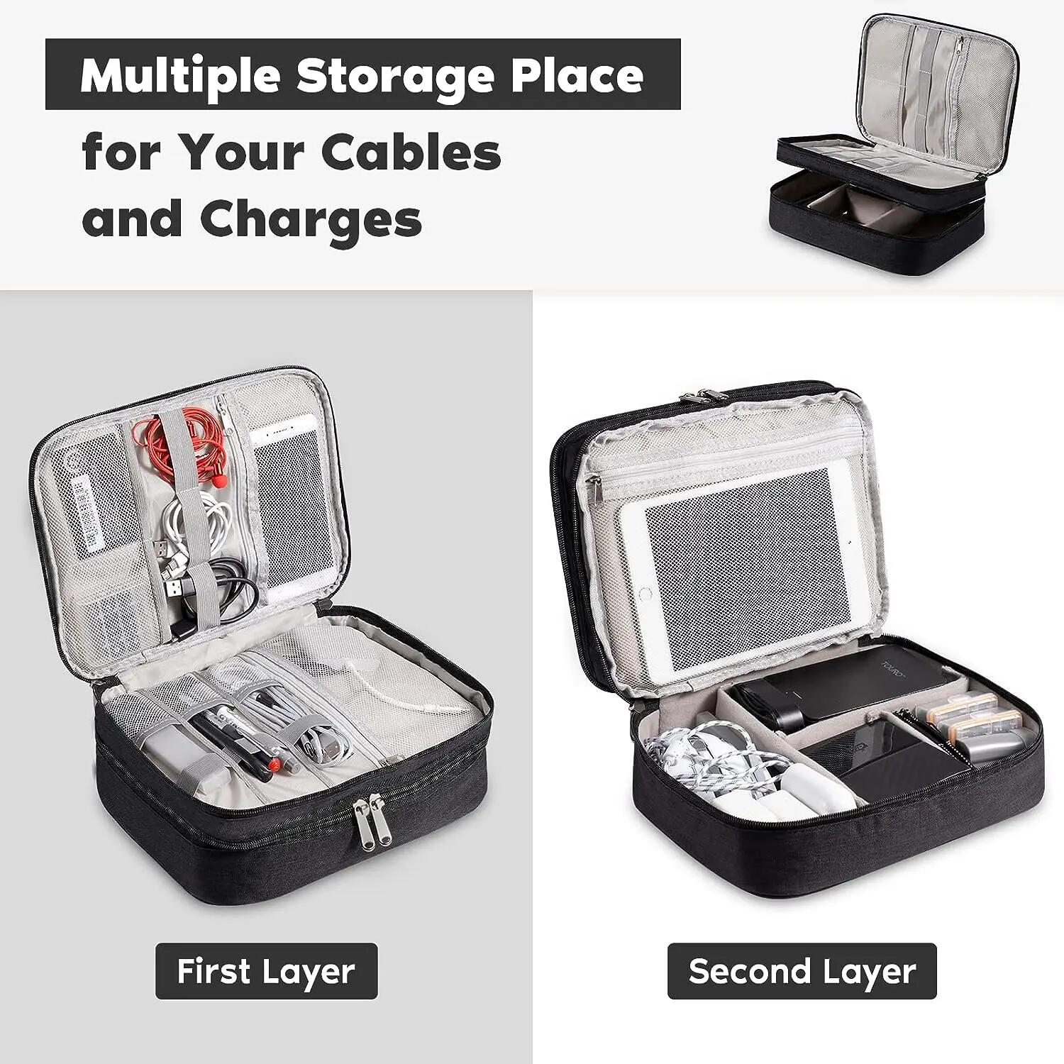 휴대용 디지털 저장 가방 USB 가제트 방수 케이블 주 - Electronics And Gadgets With A 리뷰 및 가격