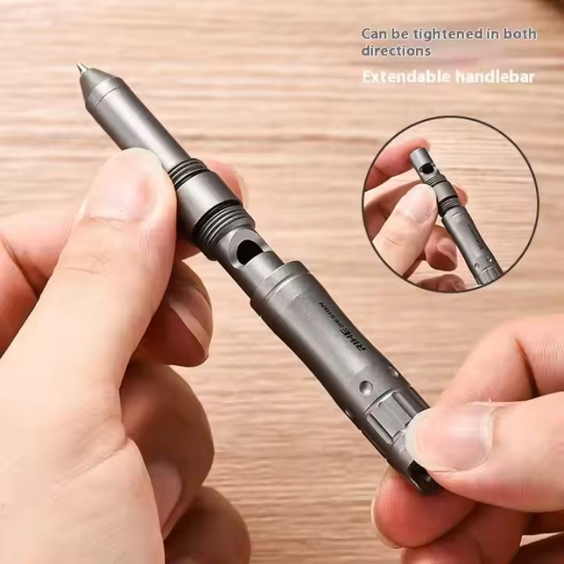 티타늄 합금 EDC 펜, 비상용 호루라기, 실리콘 스타 - Smart Pen Digital 리뷰 및 가격