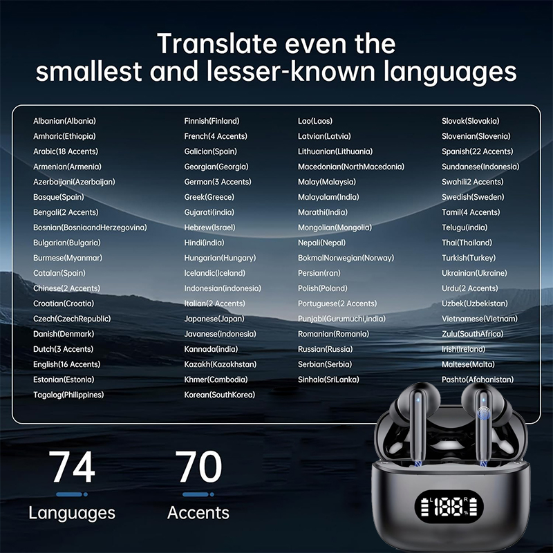 UYUXIO TWS 실시간 번역 이어버드 144개 언어 - Earbuds Anc Wireless 리뷰 및 가격