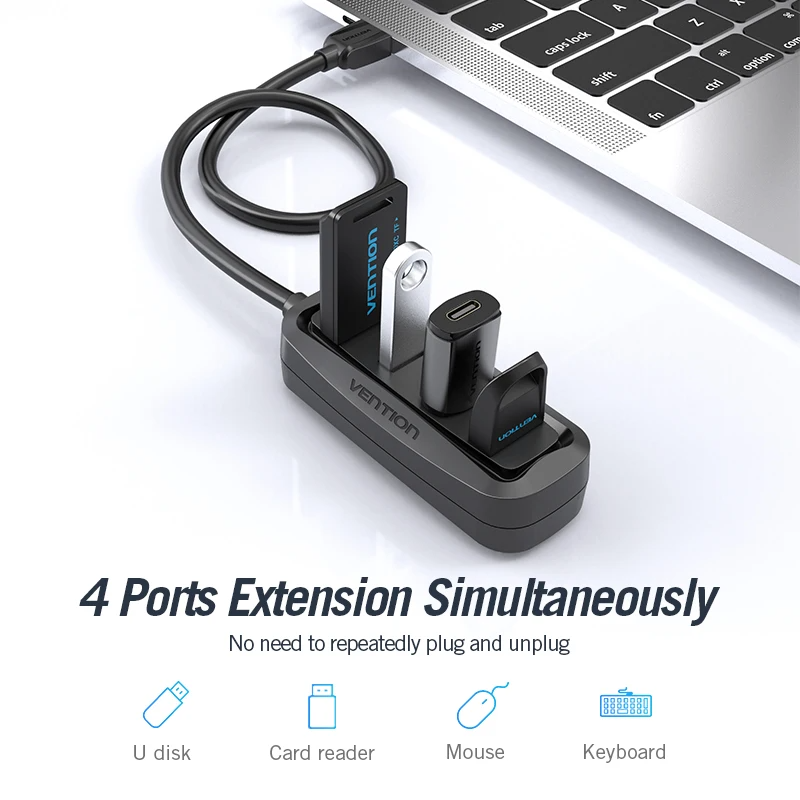 Vention USB 2.0 허브 4 포트, Lenov - Electronics Gadgets Wholesale 리뷰 및 가격