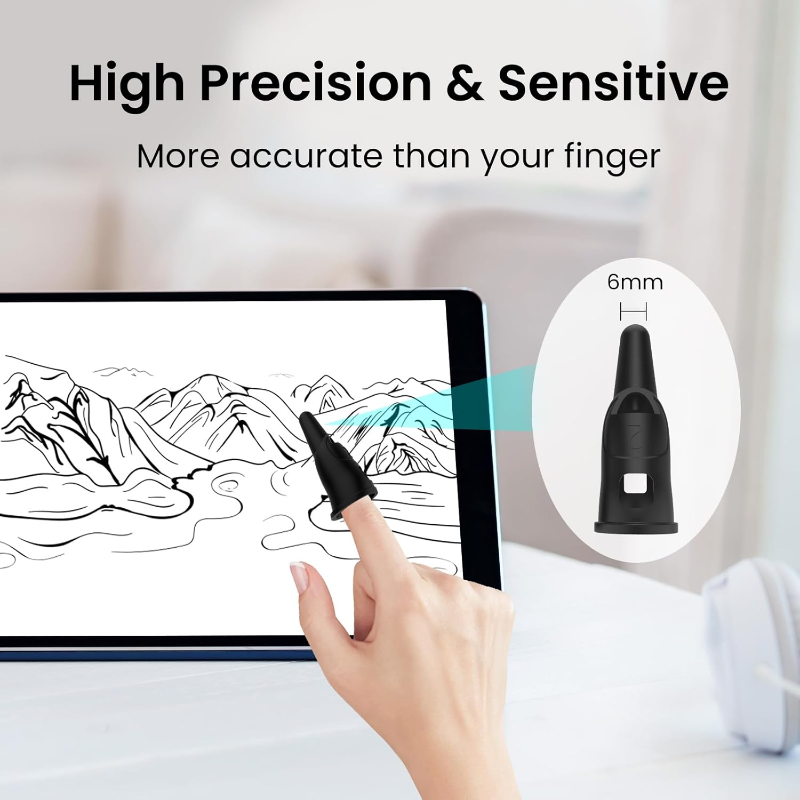 부드러운 실리콘 손가락 스타일러스 펜 iPhone/iP - Smart Pen Digital 리뷰 및 가격