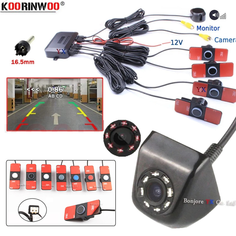Parktronic 지원 자동차 4 후면 레이더 감지  - Electronics Gadgets Wholesale 리뷰 및 가격
