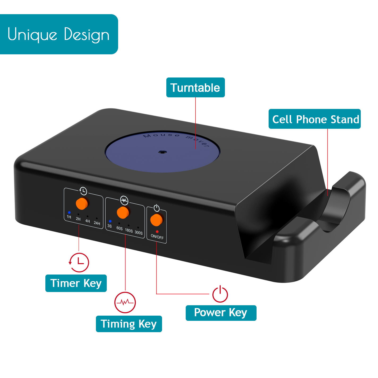 조절 가능한 간격 타이머가 있는 마우스 무버, 초저소음 - Auto Mouse Mover 리뷰 및 가격